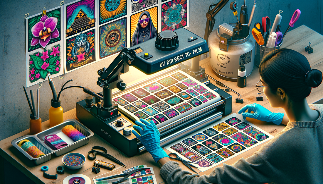 DIY Guide: Creating Custom UV DTF Stickers with a Heat Press