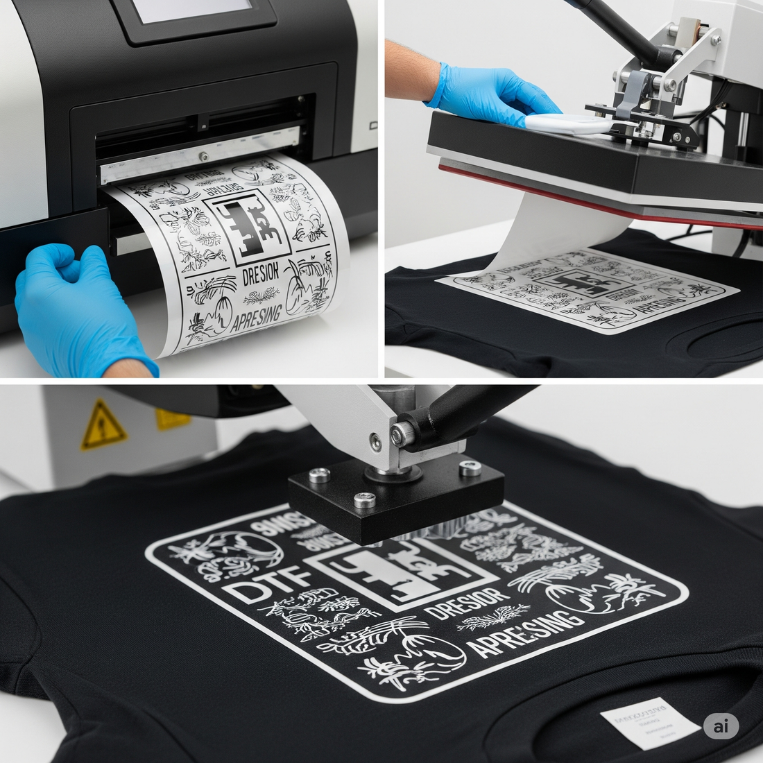 DTF Application & Pressing