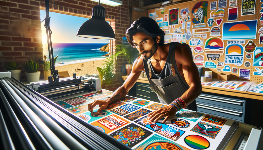 Boost Your Etsy Sales with DTF Stickers: Tips from a Laguna Beach Print Pro