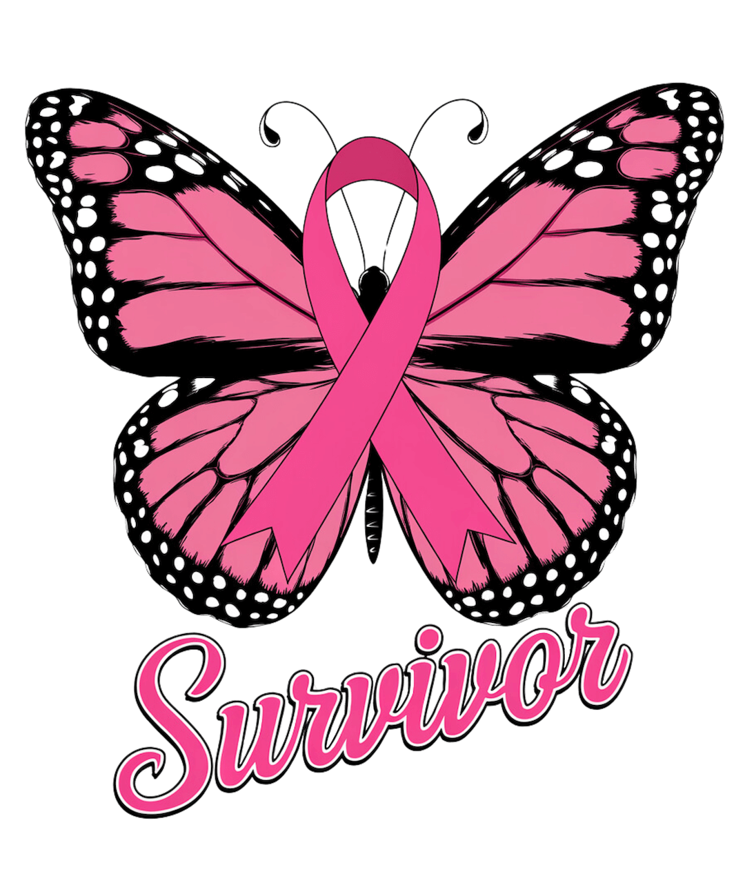 SURVIVOR – DTF Ready To Press Design – ready to press DTF transfer by DTF Orange County, printed by DTF Orange County in Orange County.