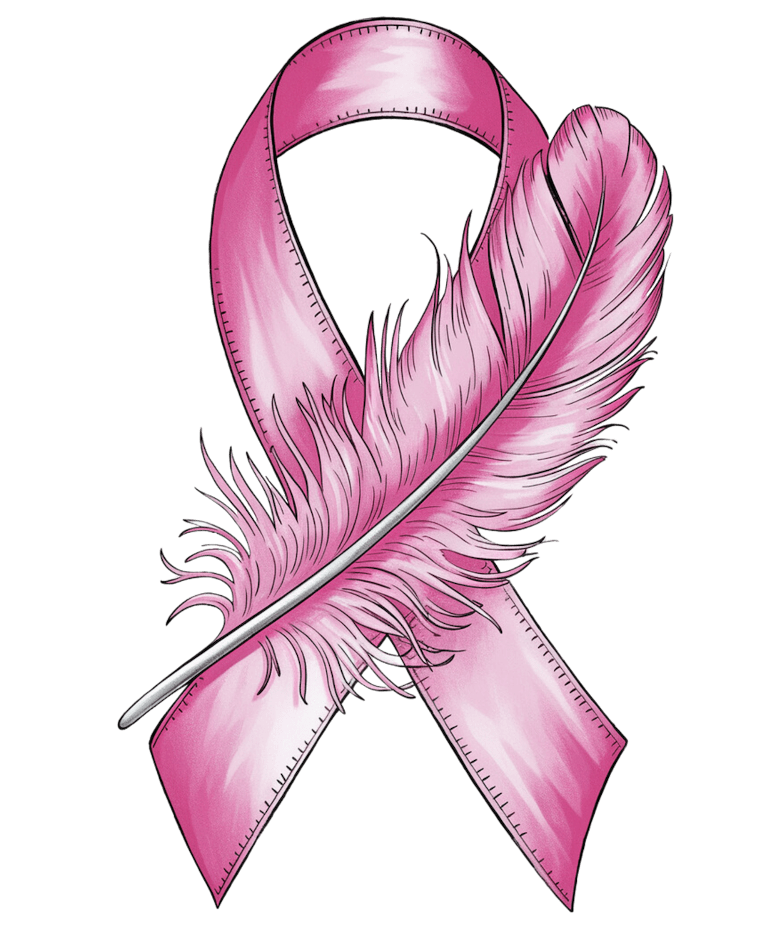 RIBBON – DTF Ready To Press Design – ready to press DTF transfer by DTF Orange County, printed by DTF Orange County in Orange County.