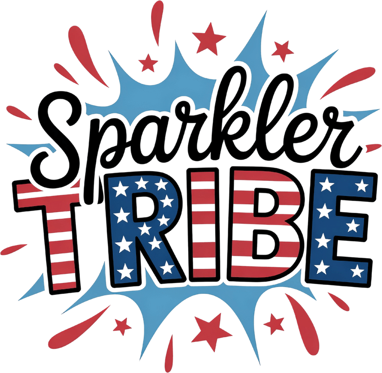 SPARKLER TRIBE – DTF Ready To Press Design – ready to press DTF transfer by DTF Orange County, printed by DTF Orange County in Orange County.
