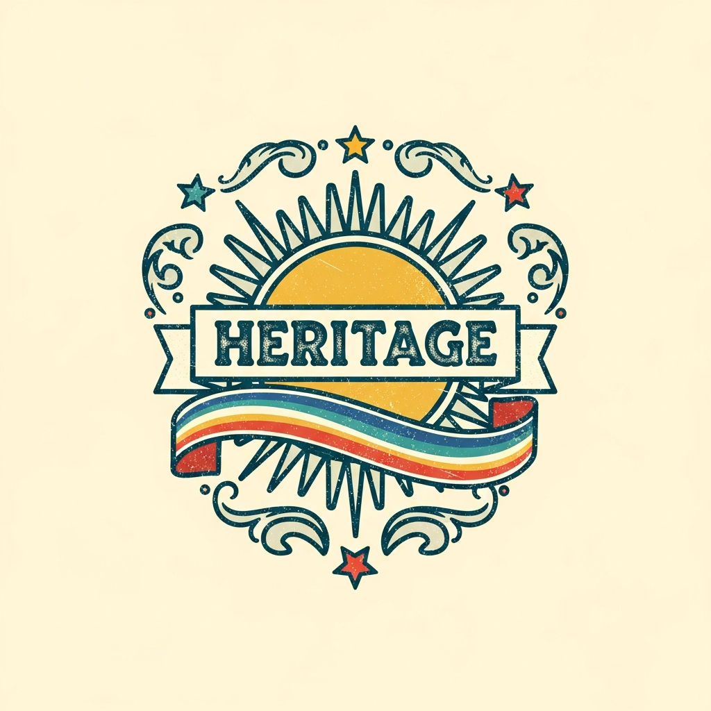 Hispanic Heritage Month vintage retro distressed ready to press DTF heat transfer graphic with high contrast vector style illustration, centered composition, suitable for t-shirts hoodies and apparel