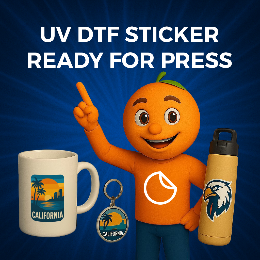 Upload your UV DTF Sticker Gang Sheet