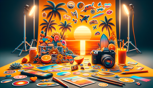 Summer Aesthetic: Fresh UV DTF Sticker Trends for Orange County