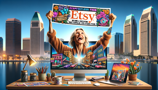 A San Diego Entrepreneur's DTF Success: From Etsy Startup to UV DTF Sticker Sensation