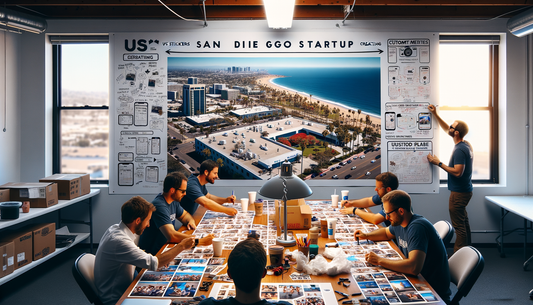 Behind the Scenes: A San Diego Startup's DTF Journey to Custom UV Sticker Success