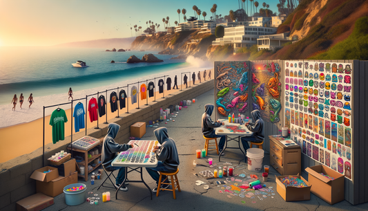 Local Laguna Beach Crafter's DTF Journey: From Homemade Stickers to Custom Apparel Success