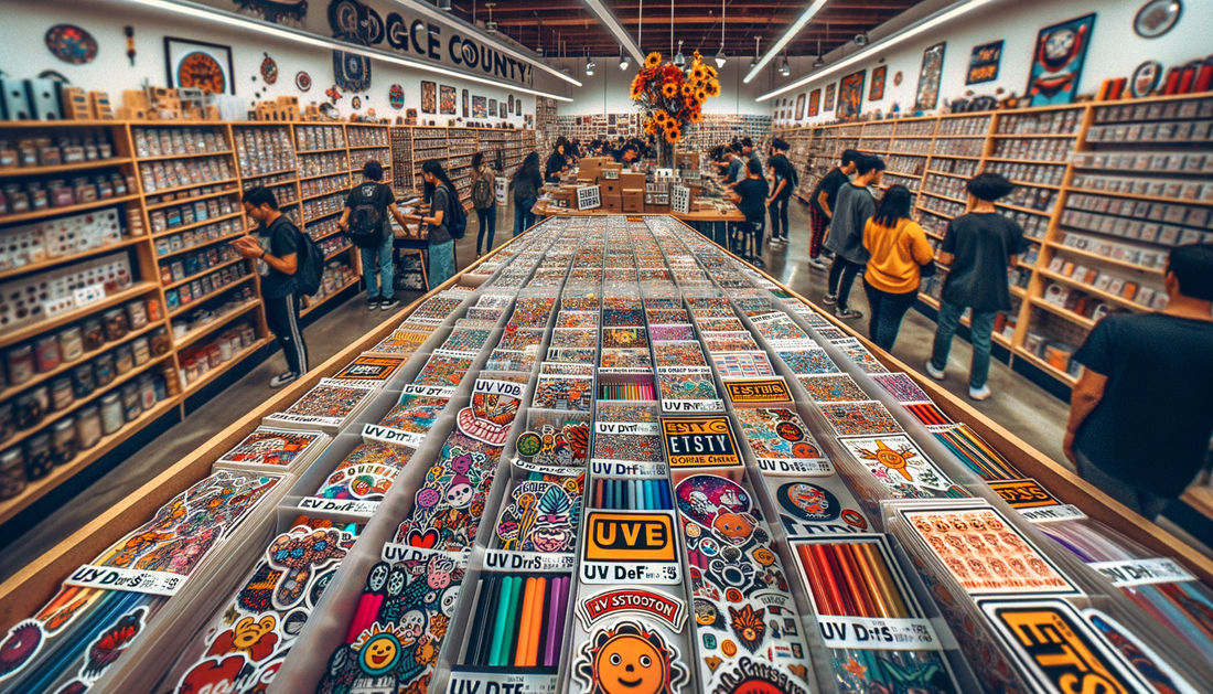 Boost Your Etsy Store Sales with UV DTF Stickers in Orange County