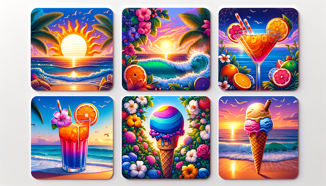 5 Fresh Summer Aesthetic Ideas for Custom UV DTF Sticker Trends