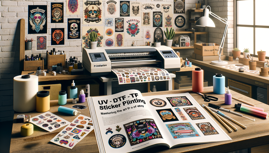 Mastering UV DTF Sticker Printing: A Guide for SoCal Etsy Shops
