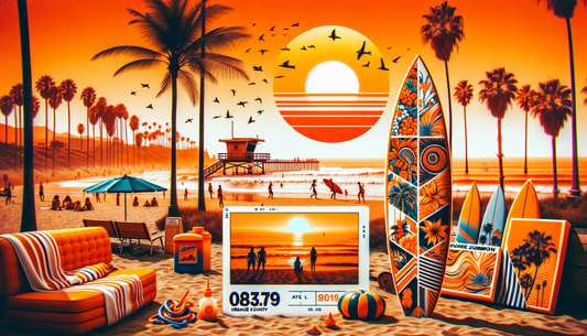 "Summer Aesthetic: DTF Transfer Designs for Beach Vibes in Orange County"