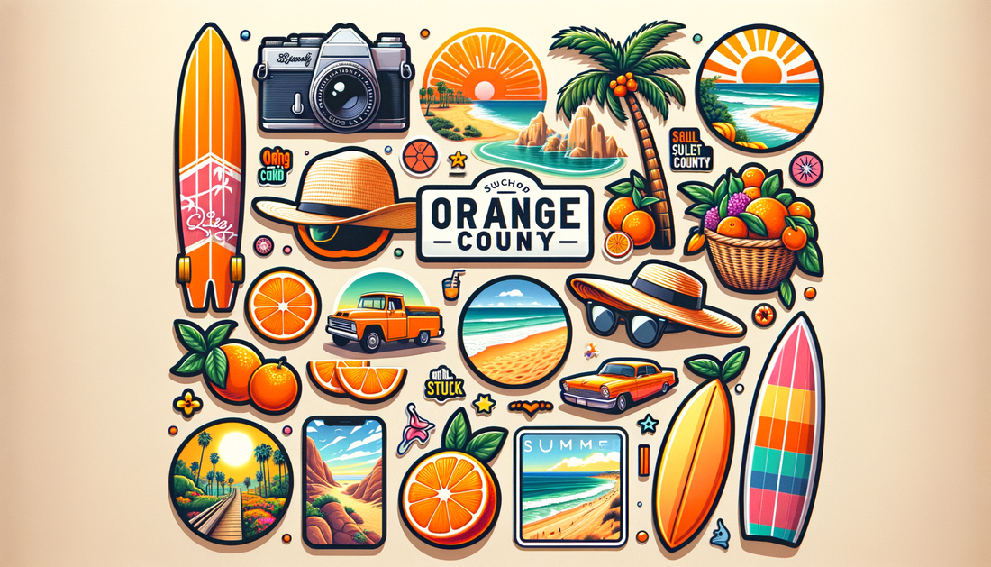 Top 10 Orange County Aesthetic Sticker Trends for Summer
