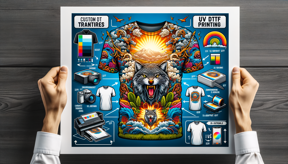 Ultimate Guide: DTF Transfers vs. UV DTF Printing for Custom T-Shirts
