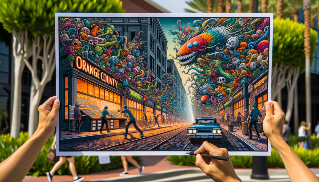 Orange County Entrepreneur's DTF Print Success: A UV Sticker Journey in Irvine