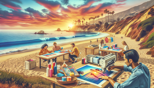 Boost Your Etsy Sales: Leveraging DTF Transfers for Custom Apparel in Laguna Beach