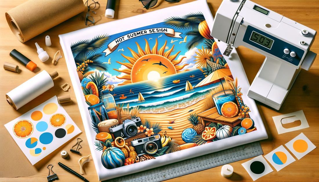 Summer Aesthetic: Hot Custom T-Shirt Designs and UV DTF Sticker Trends