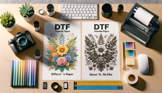 DTF Transfer Paper vs. DTF Film: Which is Right for Your Next Project?