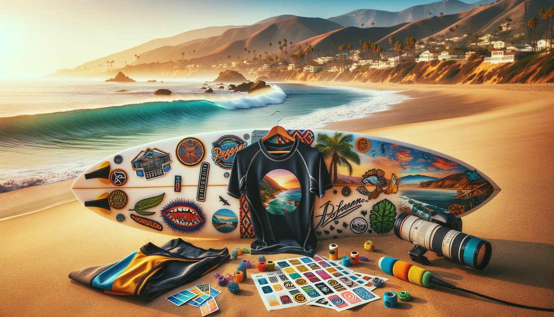 The Laguna Beach Surfer's DTF Journey: Custom UV Stickers and Apparel Success Story