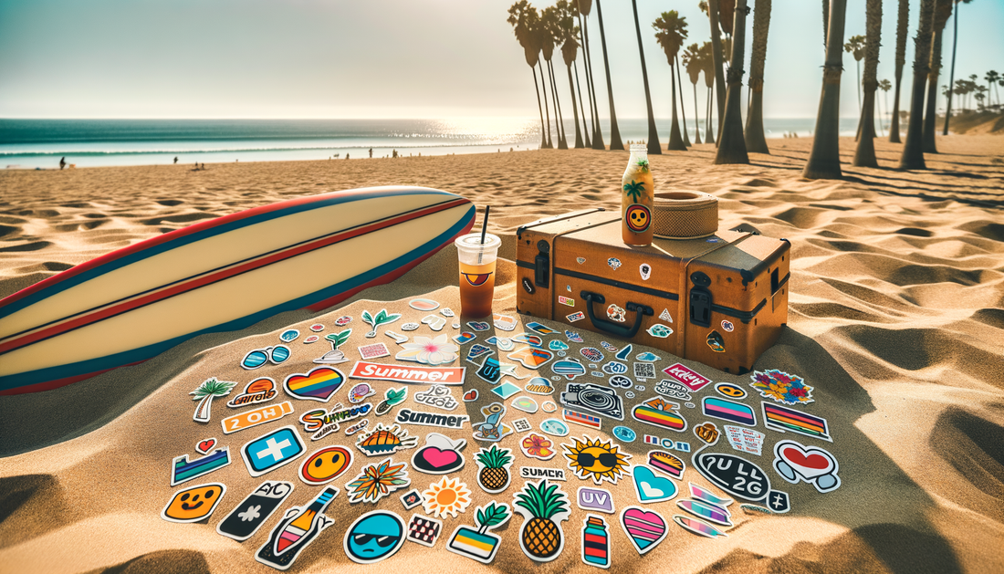 Summer Vibes: Fresh UV DTF Sticker Trends for SoCal Creators