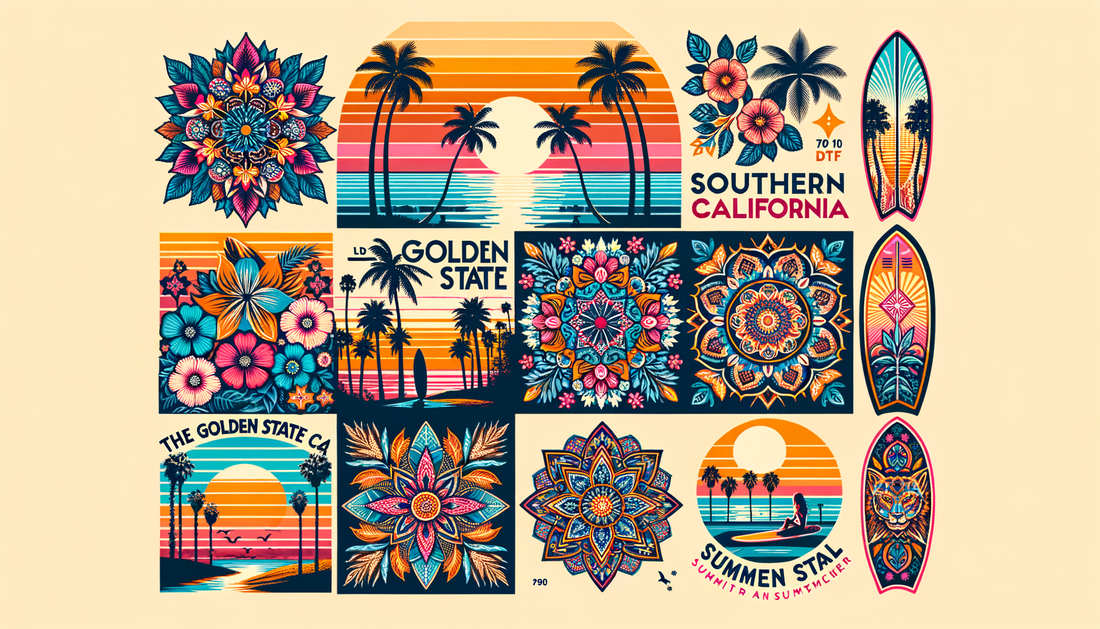 Top 10 Summer Aesthetic UV DTF Sticker Trends for Southern California