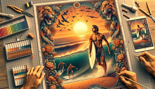 From Start to Finish: A Laguna Beach Surfer's DTF Journey to Custom Board Shorts