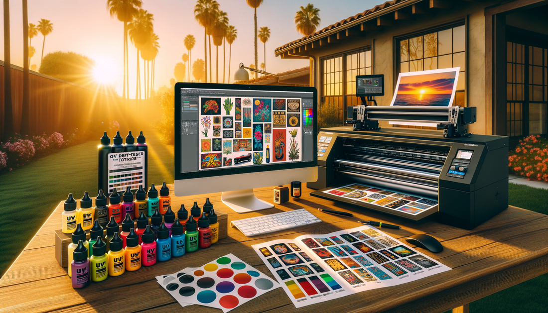 Ultimate Guide to Creating Custom UV DTF Stickers: Step-by-Step Tutorial for Beginners in Orange County