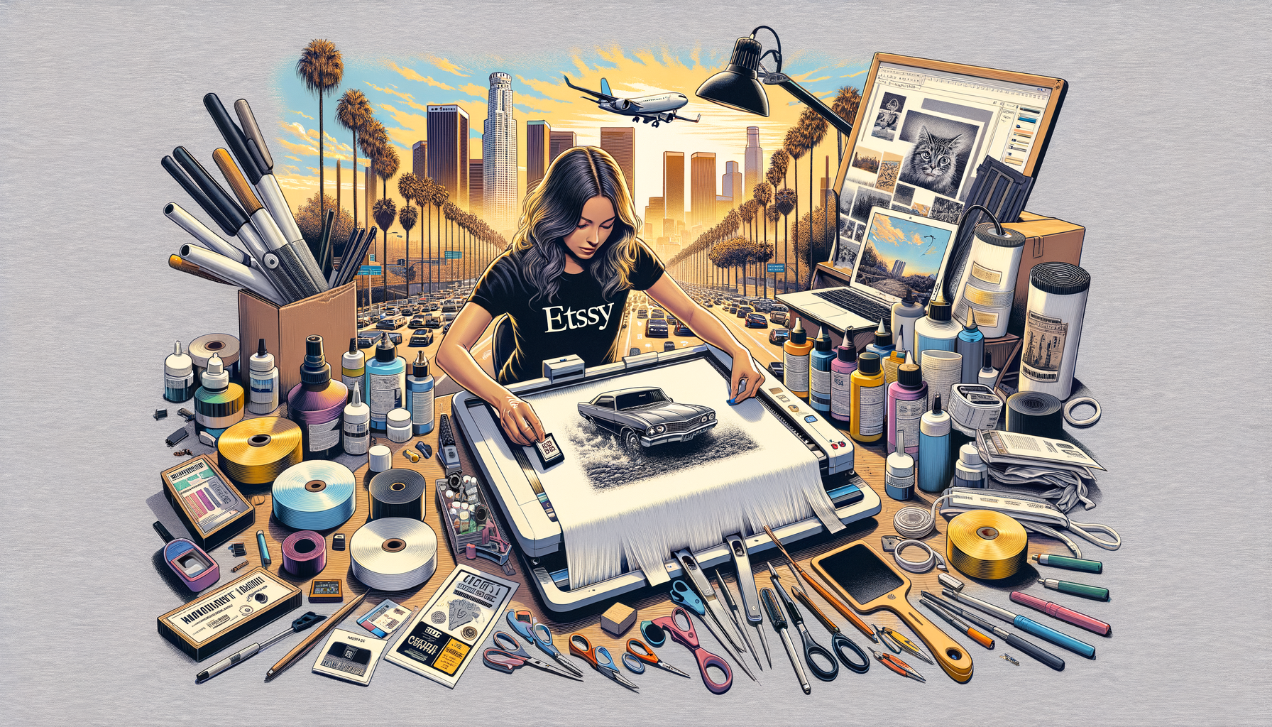 Boost Your Etsy Sales: Mastering DTF Transfers in Los Angeles