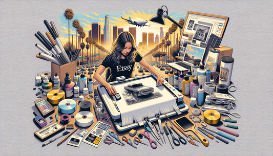 Boost Your Etsy Sales: Mastering DTF Transfers in Los Angeles