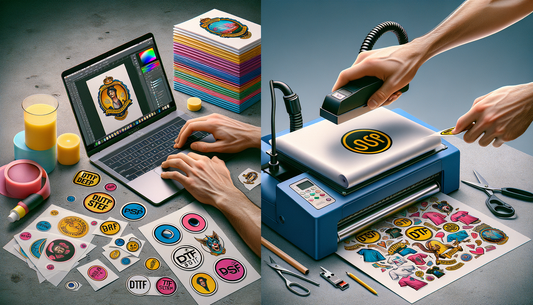 Ultimate Guide: Choosing Between DTF Stickers and DTF Transfers