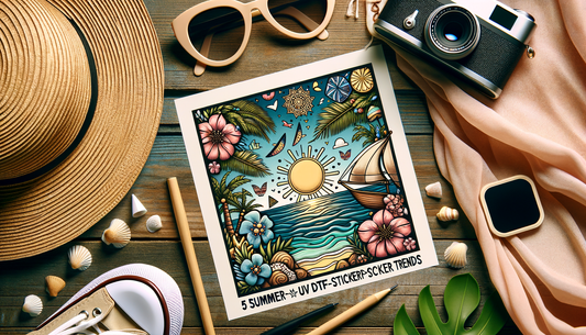 5 Summer-Inspired UV DTF Sticker Trends to Elevate Your Accessories