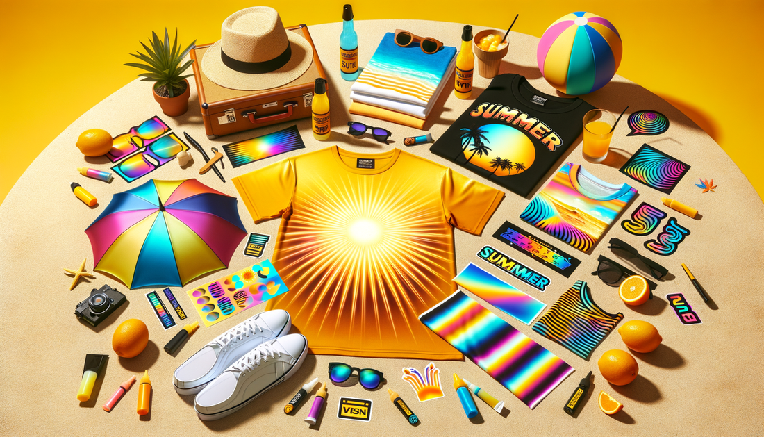 Summer Aesthetic: Fresh Custom T-Shirt Ideas & UV DTF Sticker Trends