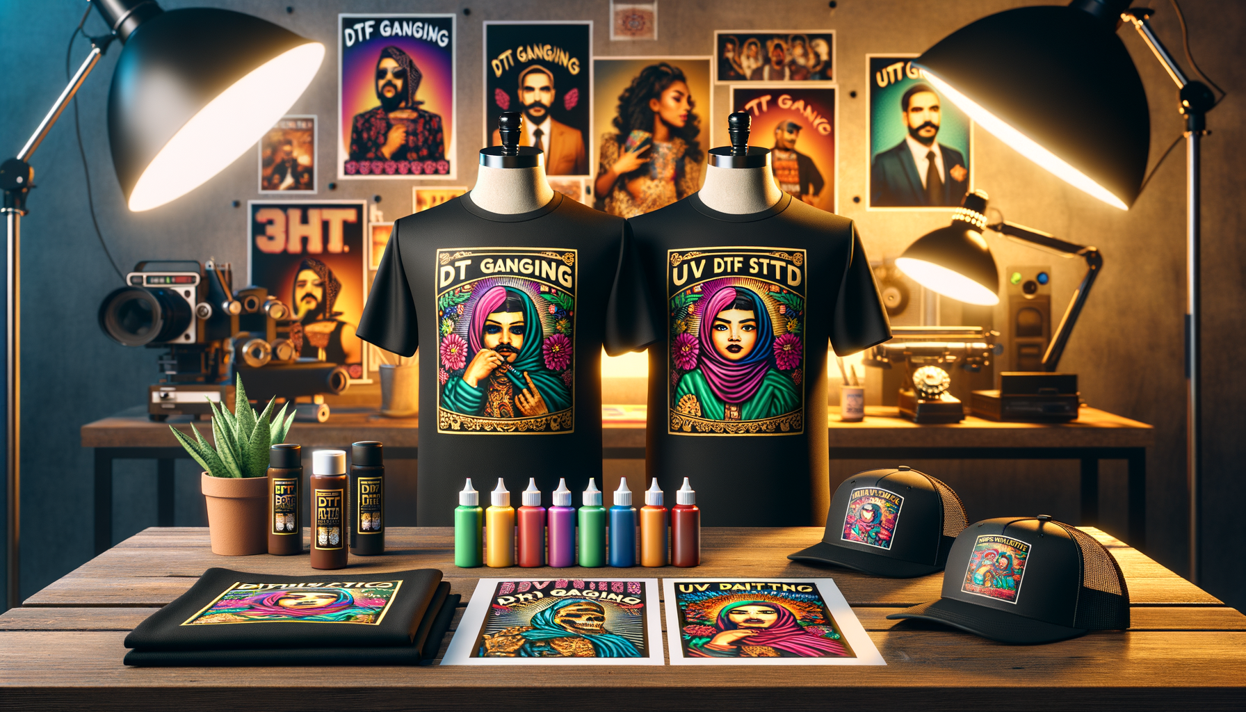 Ultimate Guide: DTF Ganging vs. UV DTF Stickers for Custom Apparel