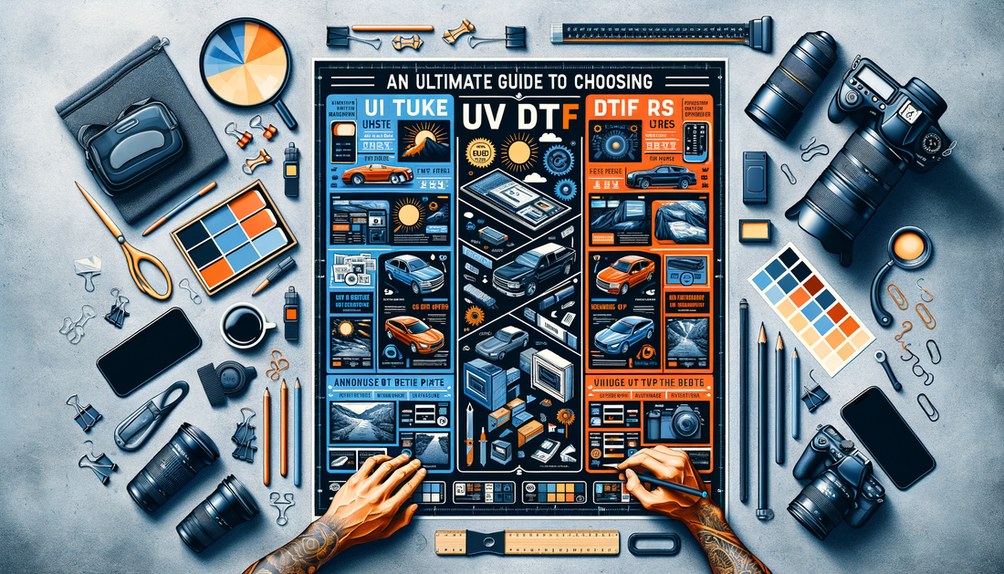 Ultimate Guide: Choosing Between UV DTF Stickers and DTF Transfers