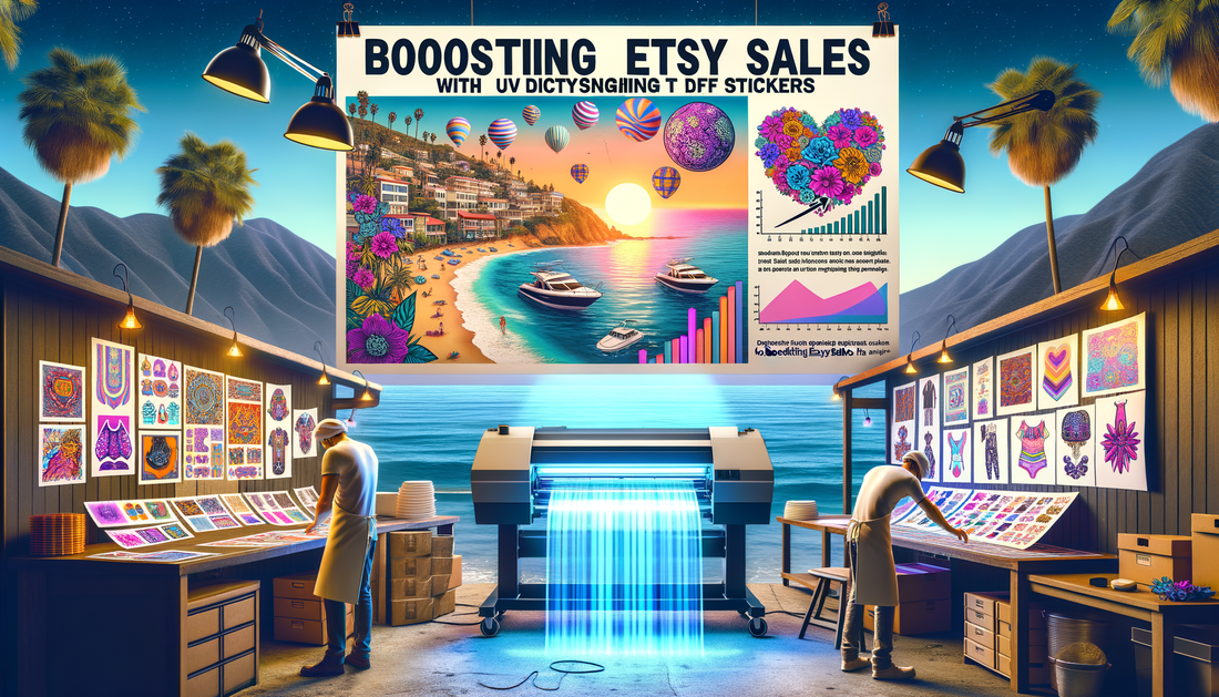 Boost Your Etsy Sales with UV DTF Stickers: Tips from a Laguna Beach Print Shop