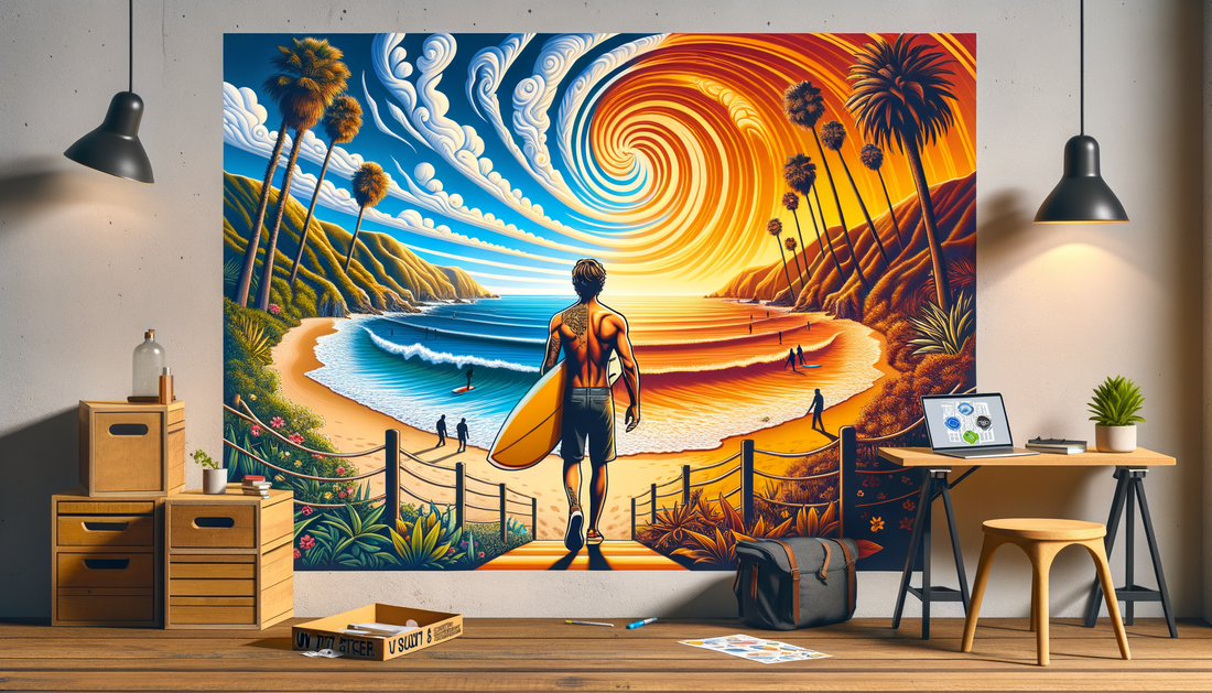 DTF Success Story: From Laguna Beach Surfer to UV DTF Sticker Entrepreneur