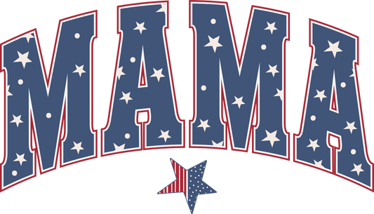 MAMA – DTF Ready To Press Design – ready to press DTF transfer by DTF Orange County, printed by DTF Orange County in Orange County.