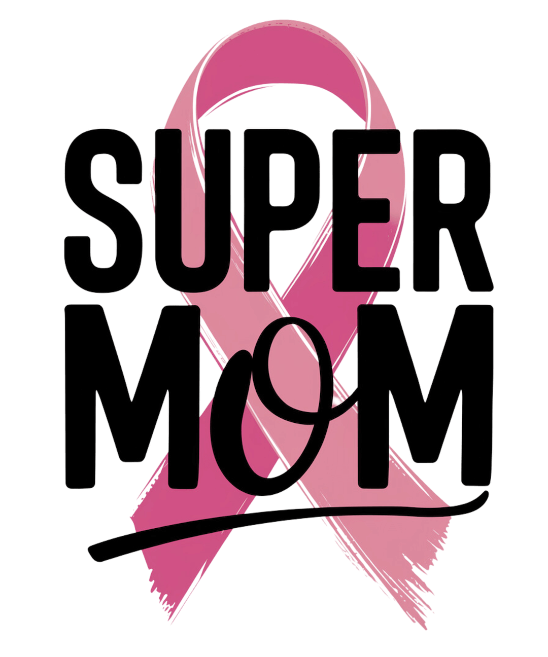 SUPER MOM – DTF Ready To Press Design – ready to press DTF transfer by DTF Orange County, printed by DTF Orange County in Orange County.