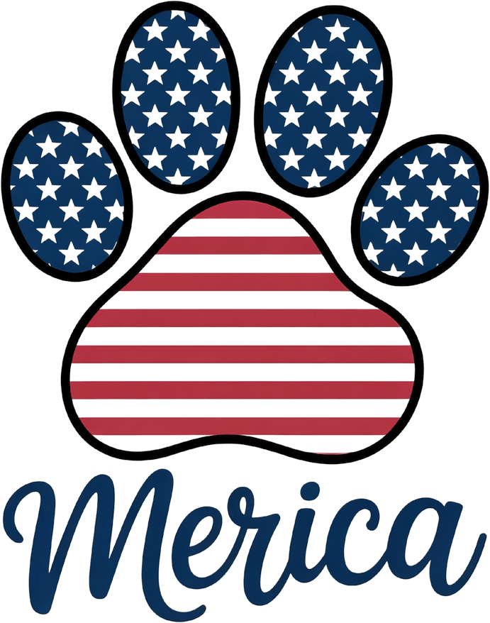 RETRO 4TH OF JULY – DTF Ready To Press Design – ready to press DTF transfer by DTF Orange County, printed by DTF Orange County in Orange County.