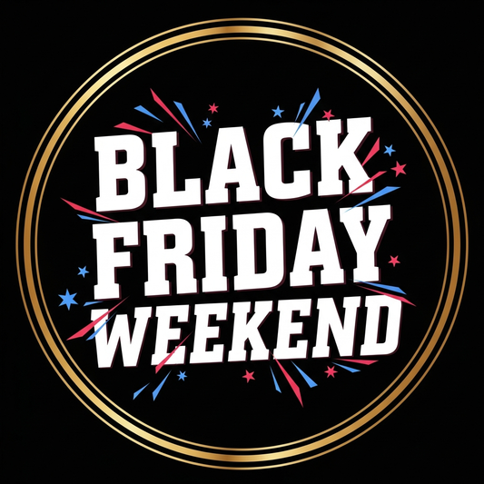 Black Friday Weekend bold typography ready to press DTF heat transfer graphic with high contrast design, suitable for t-shirts, hoodies, and apparel