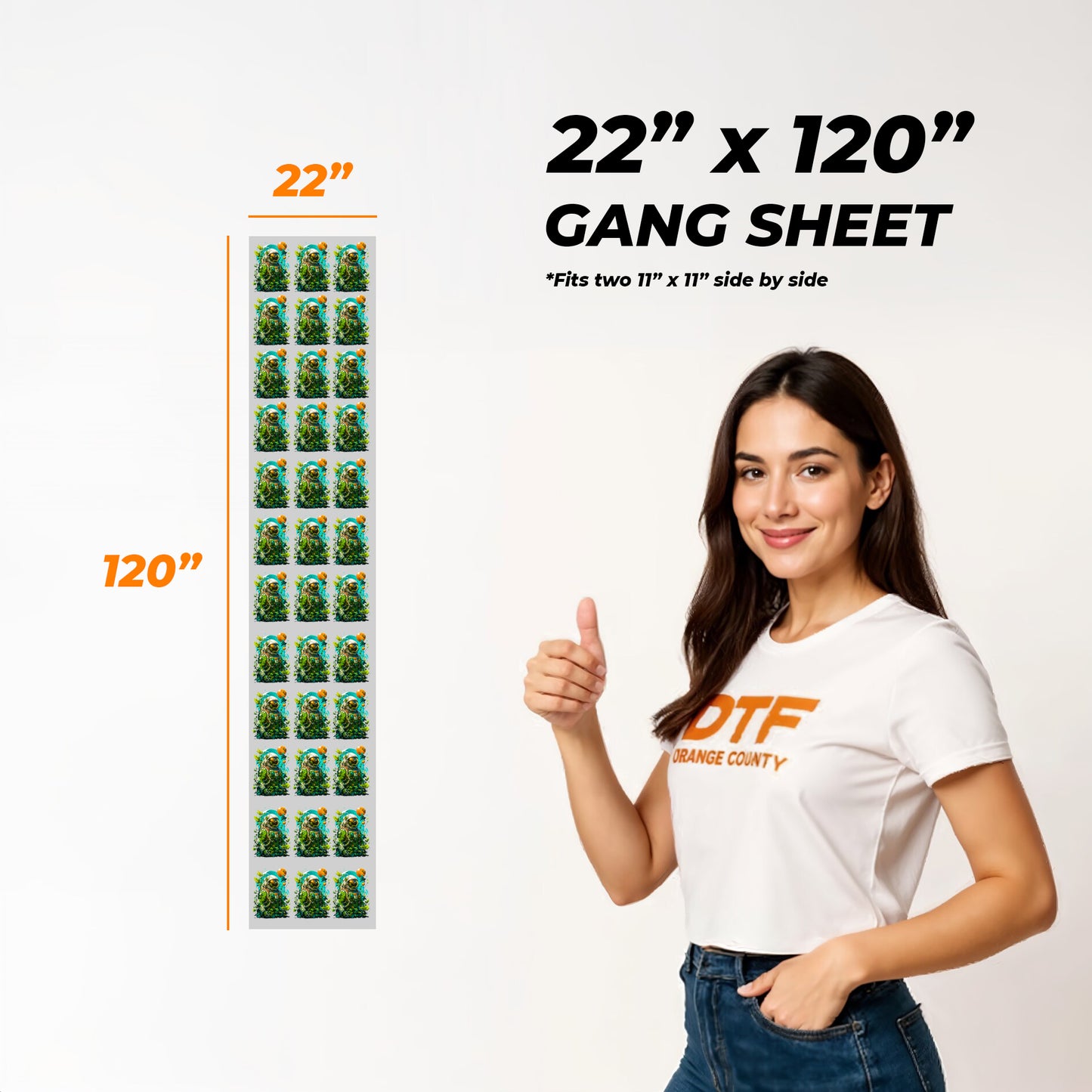 UV DTF Sticker Gang Sheet Builder – build custom UV DTF sticker gang sheets online with DTF Orange County, serving Orange County and Southern California.