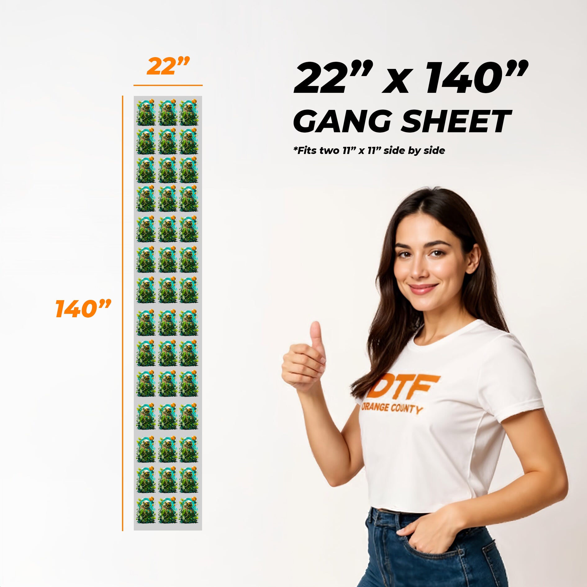 Upload DTF Gang Sheet