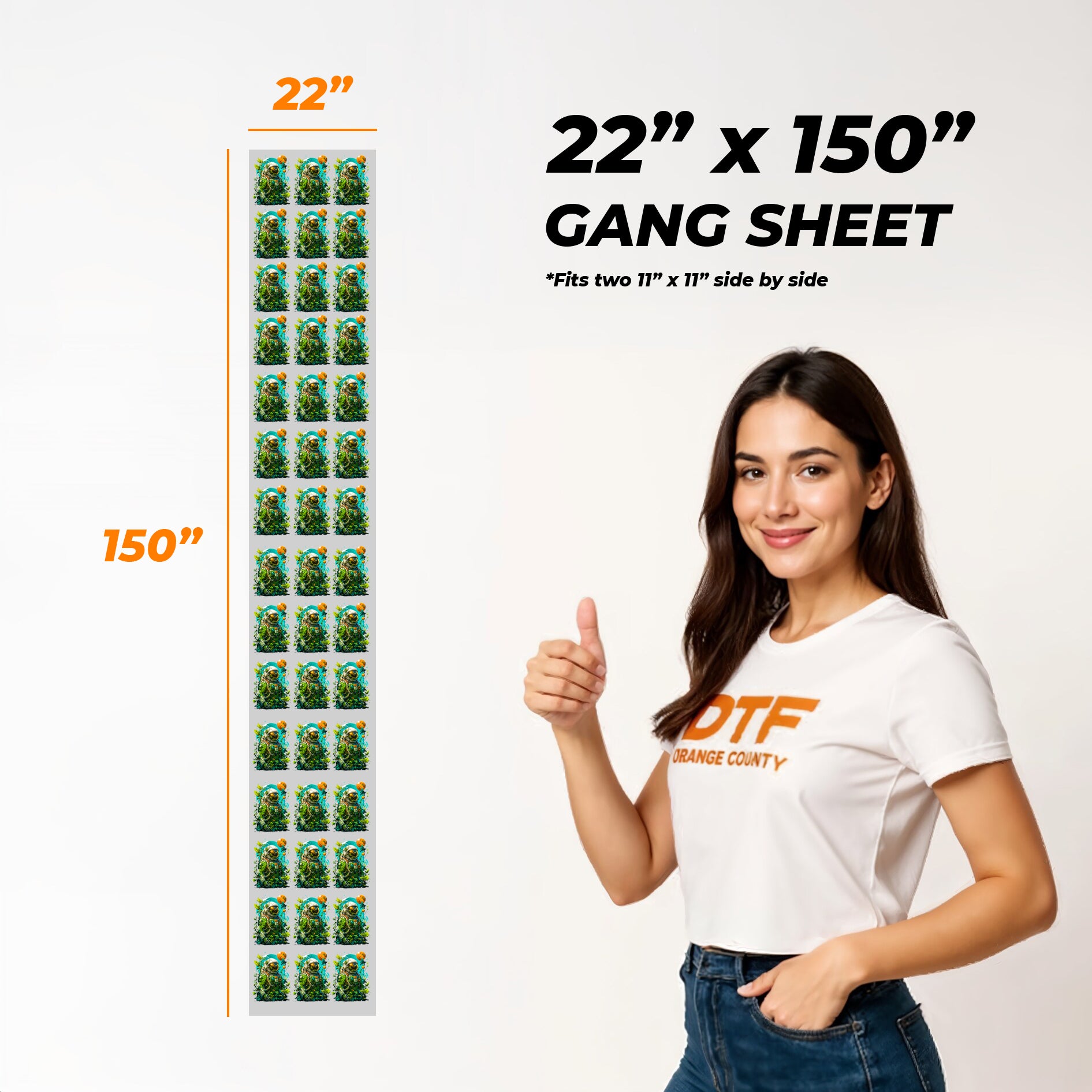 Upload DTF Gang Sheet