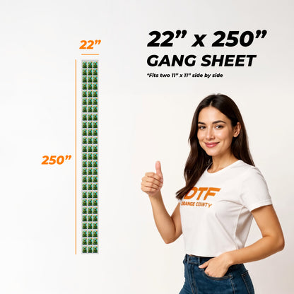 Upload UV DTF Sticker Gang Sheet