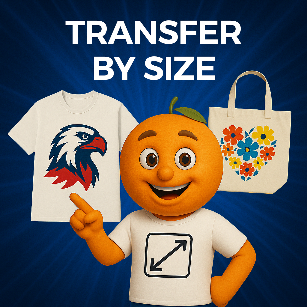 DTF Transfers by Size